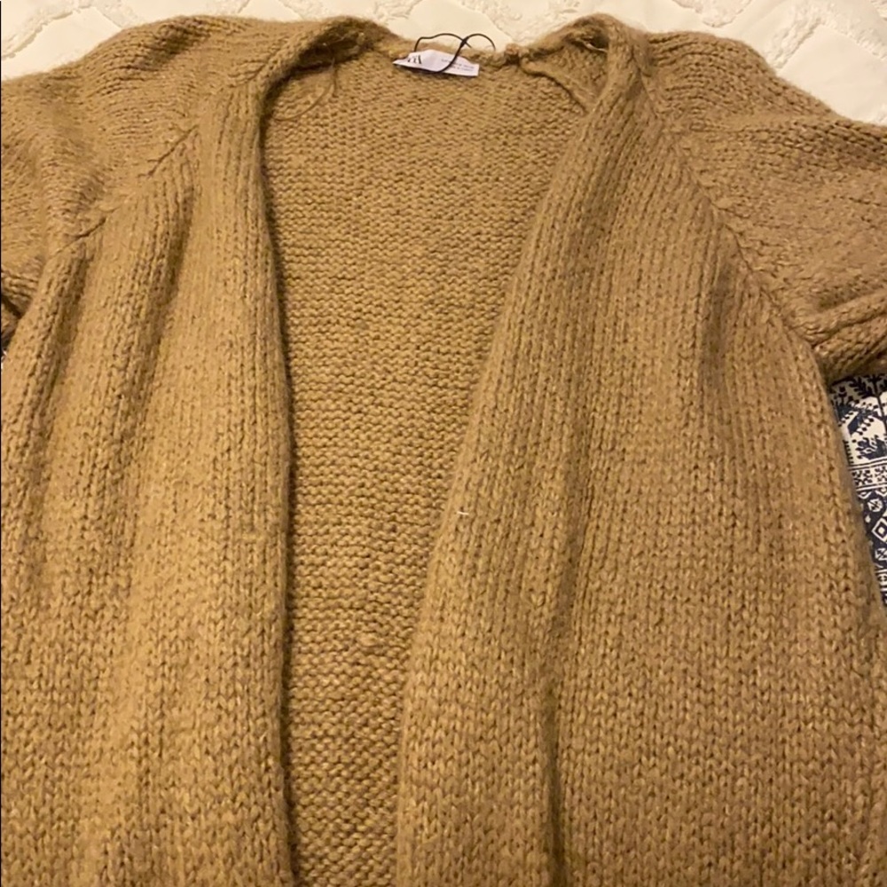 Zara wool cardigan size medium